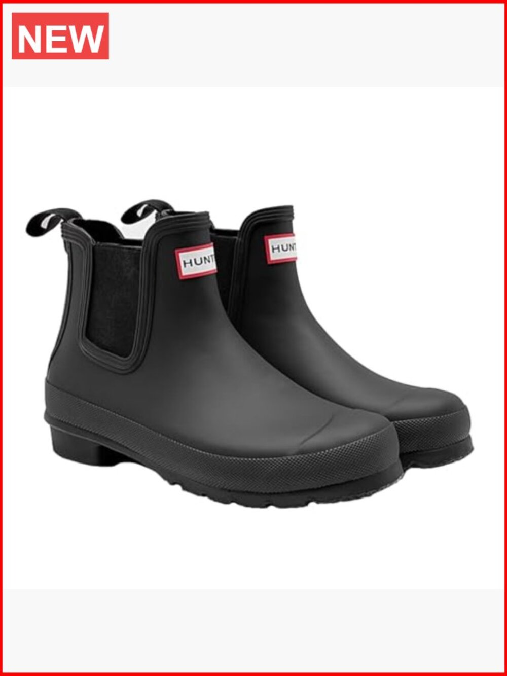 Waterproof Chelsea Rain Boot - Vulcanized Natural Rubber, Easy Pull-On - Picture 6 of 7